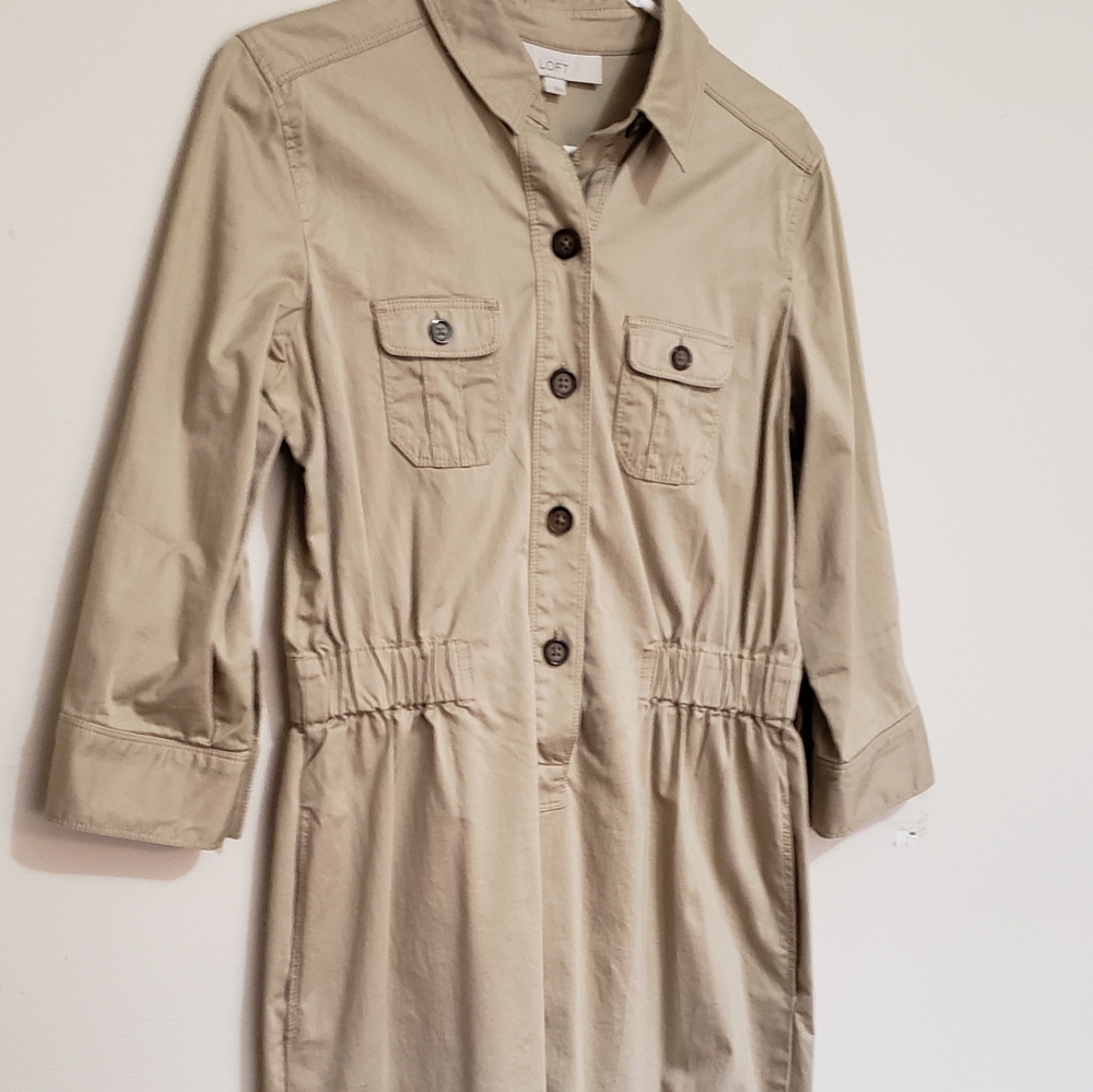 Loft cargo dress